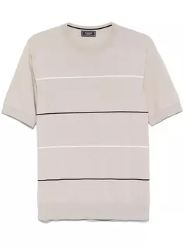 Peserico футболка с круглым вырезом, нейтральный