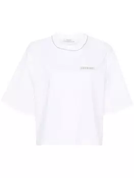 Peserico футболка с логотипом, белый