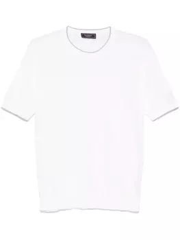 Peserico футболка тонкой вязки, белый