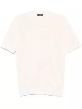 Peserico футболка тонкой вязки, нейтральный