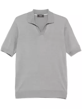 Peserico футболка тонкой вязки, серый