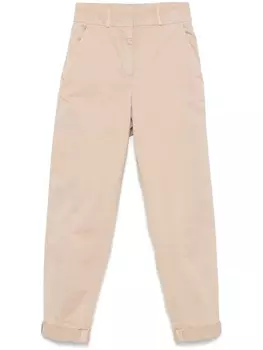 Peserico габардиновые брюки, нейтральный