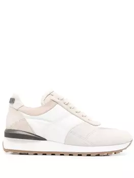 Peserico кеды с блестками, нейтральный цвет