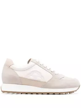 Peserico кеды с тисненым логотипом, серый