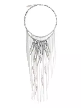 Peserico колье fan-effect, серебряный