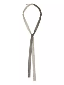 Peserico колье в двух тонах, серый