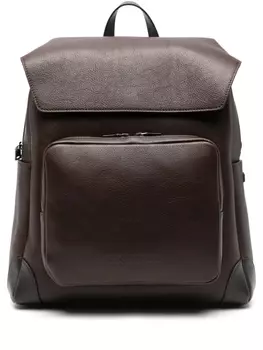 Peserico кожаный рюкзак, коричневый