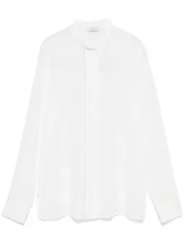 Peserico креповая блузка, белый