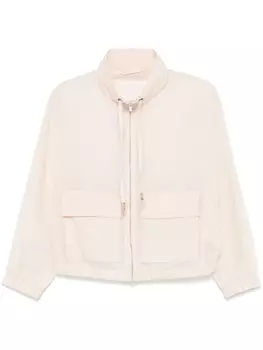 Peserico куртка из органзы, нейтральный