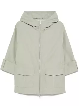 Peserico куртка с капюшоном, зеленый