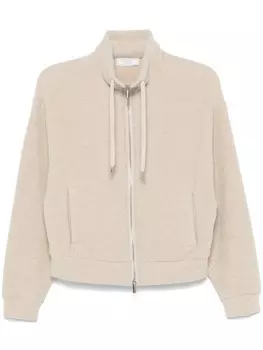 Peserico куртка с люрексом, коричневый