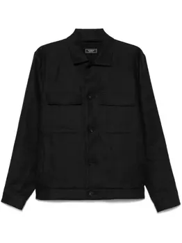 Peserico льняная рубашка, синий