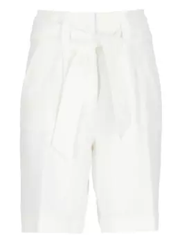 Peserico льняные шорты, белый