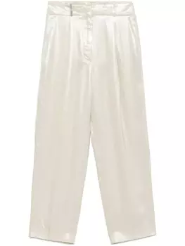 Peserico ламинированные брюки, нейтральный