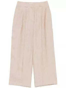 Peserico меланжевые брюки, нейтральный