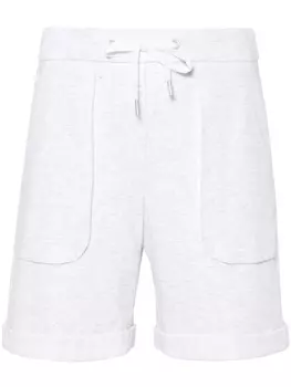 Peserico меланжевые шорты, серый