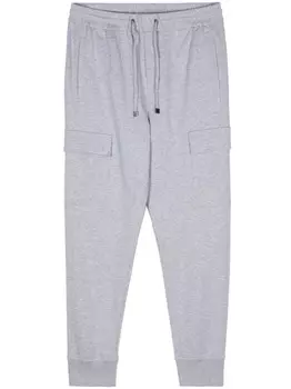 Peserico меланжевые спортивные брюки, серый