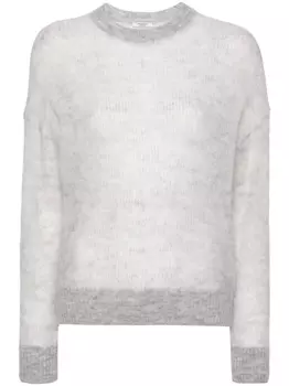 Peserico меланжевый джемпер, серый