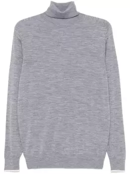 Peserico меланжевый свитер, серый