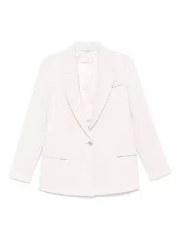 Peserico однобортный пиджак, нейтральный