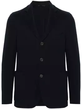 Peserico однобортный пиджак, синий