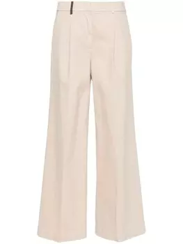 Peserico однотонные брюки, серый