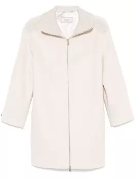 Peserico пальто на молнии, серый