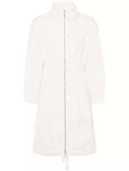 Peserico пальто с бисером, нейтральный цвет