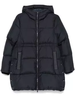 Peserico пальто с бисером, синий