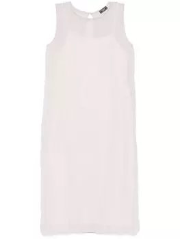 Peserico платье миди Punto Luce, розовый