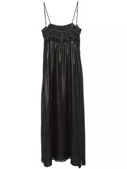 Peserico платье с цепочкой, черный