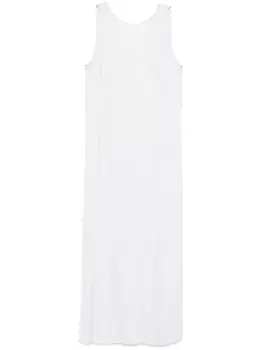 Peserico платье-трапеция длины миди, синий