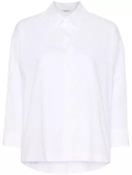 Peserico поплиновая рубашка, белый