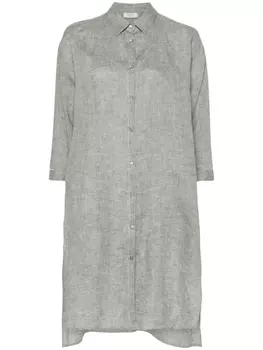 Peserico поплиновая рубашка с бусинами, зеленый