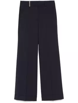 Peserico прямые брюки, синий