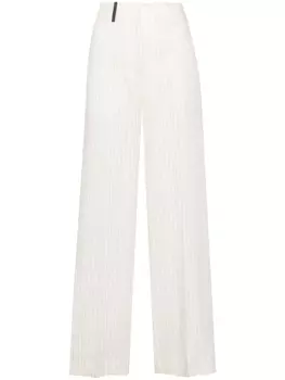 Peserico прямые брюки строгого кроя, нейтральный цвет