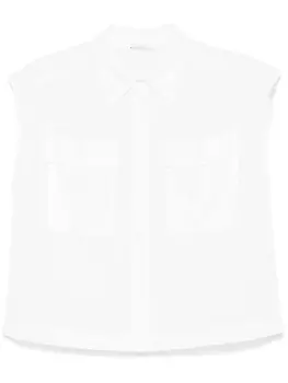 Peserico рубашка на пуговицах, белый