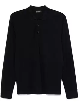 Peserico рубашка поло из джерси, синий