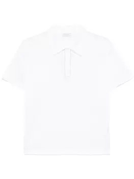 Peserico рубашка поло из пике, белый