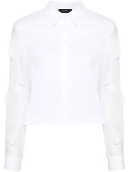 Peserico рубашка с аппликацией, белый