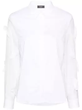 Peserico рубашка с аппликацией, белый