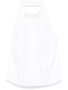Peserico рубашка с цепочкой Punto Luce, белый
