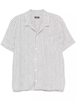 Peserico рубашка в полоску, белый