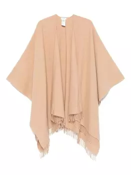 Peserico шарф в тонкую полоску, коричневый