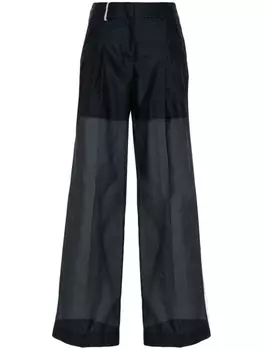 Peserico широкие брюки, синий