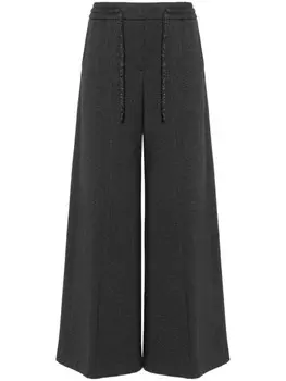 Peserico спортивные брюки из джерси, серый