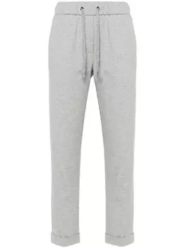 Peserico спортивные брюки из джерси, серый