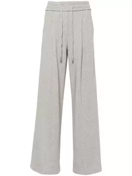 Peserico спортивные брюки прямого кроя, серый