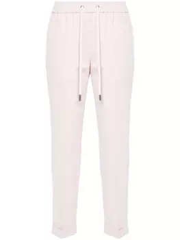 Peserico спортивные брюки со швами, розовый