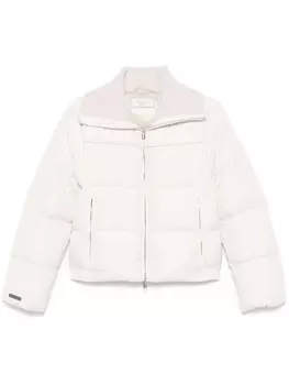 Peserico стеганый пуховик, серый